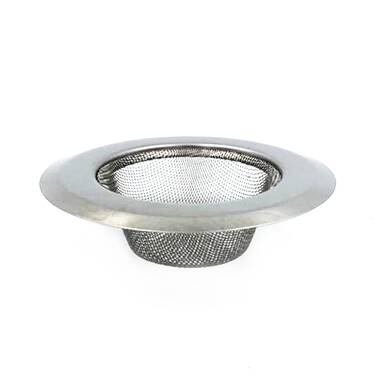 Farberware Chrome Shower & Sink Metal Strainers Pack - 3 ct