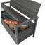 Wicker Outdoor Bench-20100657