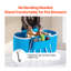 Station de bain surélevée pliable pour chien pour petits et moyens animaux-111361852