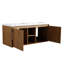 Meuble-lavabo mural 48 po avec double lavabo, charnière de porte à fermeture en douceur Karlisha -BVB07248IMOX-GRB4840D