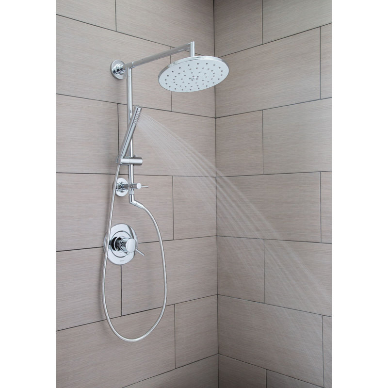 Moen Annex Rail Slide Bar Shower Pipe, Chrome