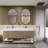 Edgemont 70.8'' Double Bathroom Vanity with Acrylic Top-7362176