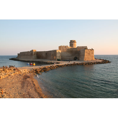 Magic Wonderful Castle On The Sea, Le Castella, Italy