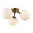 Brumback Glass Semi Flush Mount-278288447