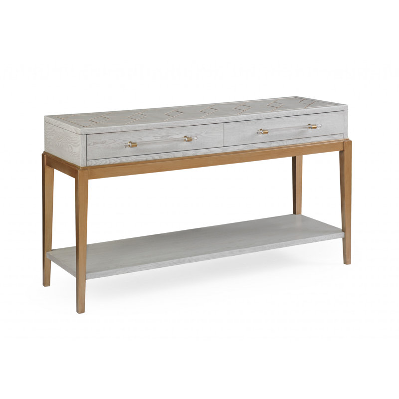 Updegraff 55'' Console Table, Grey