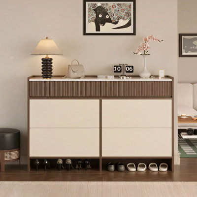 Rangement à chaussures minimaliste de style moderne