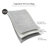 Celeta Washable Abstract Japandi Rainbow Striped Gray Area Rug - Colorful Modern Carpet for Living Room, Bedroom, or Office Decor-1717881186