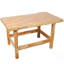 Établi en bois d'hévéa massif avec étau intégré pour atelier et travail du bois