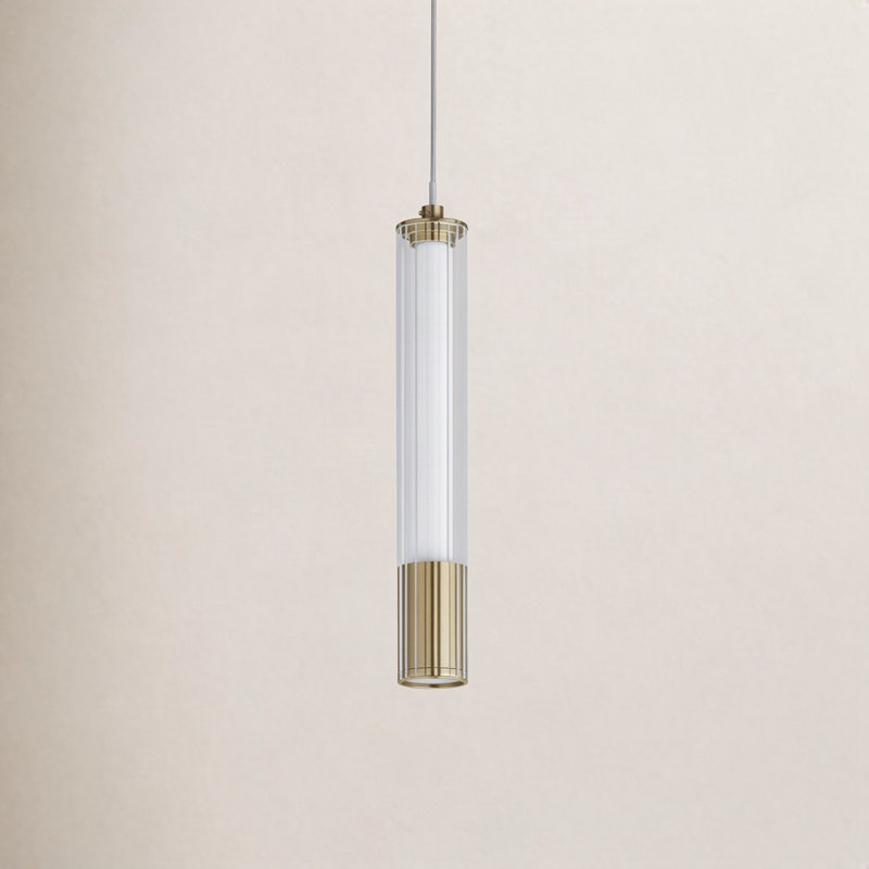 Luminaire suspendu Celine, Laiton vieilli naturel