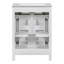 Ensemble de meuble-lavabo avec lavabo en céramique