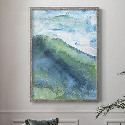 New Air I Framed Print - Solid Wood