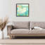 Cadre flottant Aqua Pool Abstraction, design par Suzanne Nicoll-1018972769-1018972770