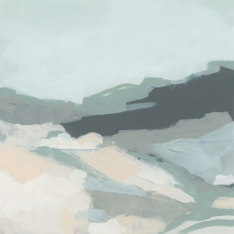 Plein Air Pastel I by June Erica Vess - Wrapped Canvas Painting, 30cm H x 30cm W x 3.8cm D
