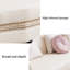 Fauteuil en cuir véritable American Light Luxury
