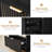 70'' Tall Arched Storage Display Cabinet-551379644