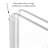 Tall Zig Zag Clear Pet Gate-83862113
