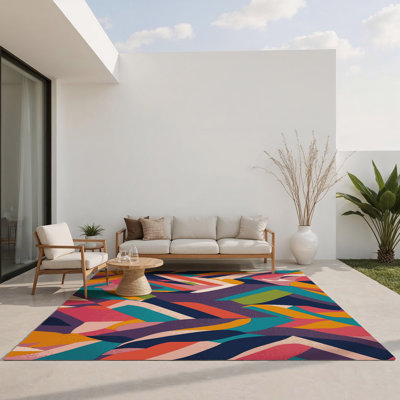 Tapis intérieur / extérieur Luminous Vortex