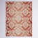 Coyst Damask Orange/White Area Rug