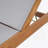 Outdoor Wood Frame Chaise Lounge-928842308