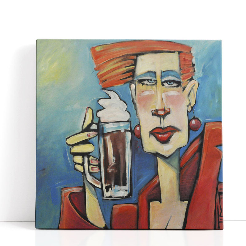 «Mocha Doubleshot», reproduction d'art sur toile, H 20 po x l 20 po