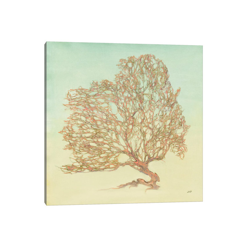 Sea Fern I by Julia Purinton - Wrapped Canvas Painting, 30.48 cm H x 30.48 cm W