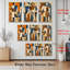 Abstrait géométrique, reproduction d'art sur toile tendue sur toile (ensemble de 3)-44893402