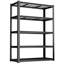 Metal Garage Storage Rack, Heavy-Duty Steel Moisture-Proof And Waterproof 5-Layer Adjustable Storage Shelving Unit. Designed For Warehouse Storage (Food Pantries, Industrial Use)