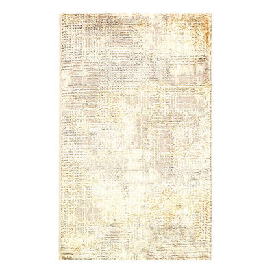 Tapis moderne à tissage large 2 pi x 3 pi