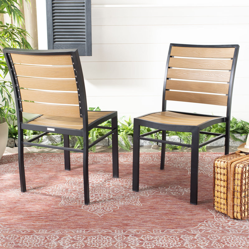 Chaise de patio empilable Gertrudes