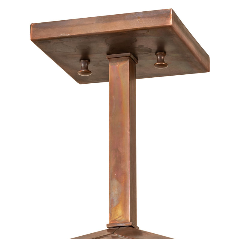 16" Square Stillwater Hill Top Pendant