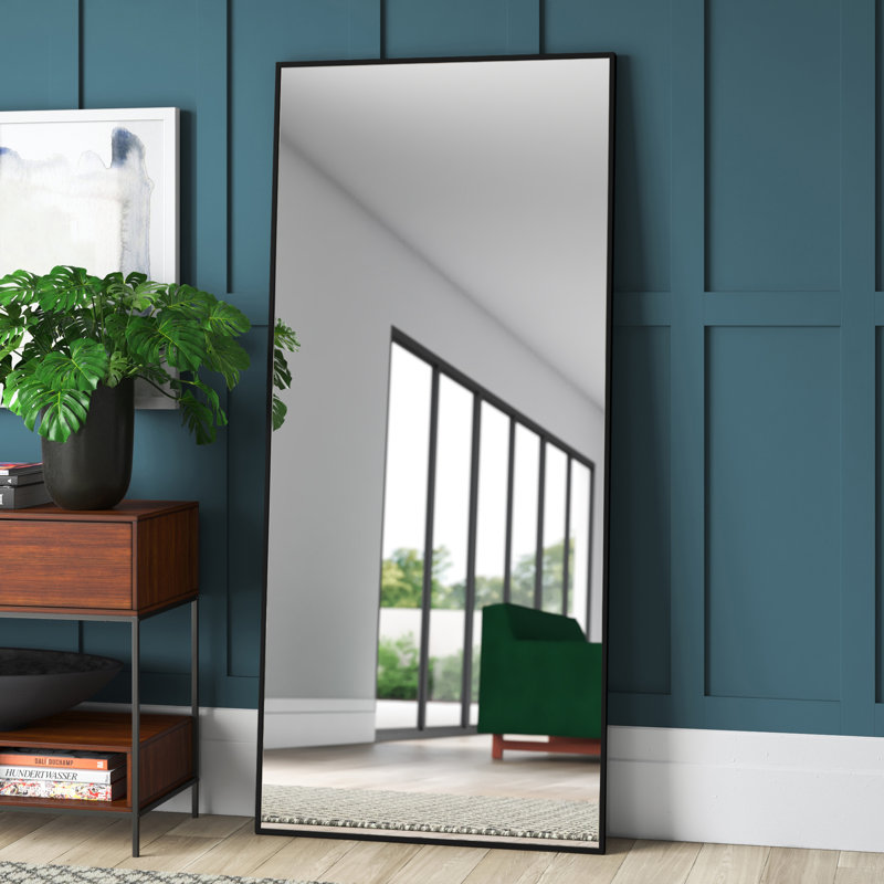 Miroir pleine longueur Ronan, H 71 po x l 32 po x P 4 po, Noir