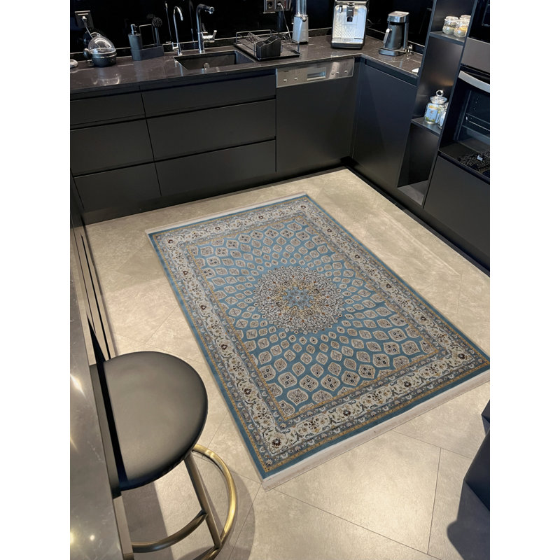 Wawro Moroccan Indoor / Outdoor Rug, Rectangle 5'2" x 7'7"