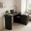 L-Shaped Credenza Desk-1937443800
