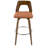 Swivel Upholstered Counter Stool