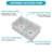 33-Inch, White, Ceramic, Sink, Double Basin, Multitasking, Smooth Glazed Surface, Space Track