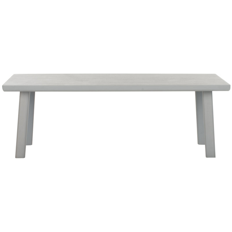  banc En Bois Rocco, Perle Bleu Gris