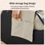 Chaise berçante ergonomique avec sac de rangement-100851933