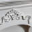 Beige Solid Wood Freestanding Fireplace