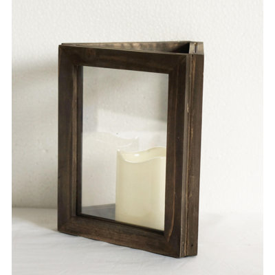 Cudahy Brown Wood Beveled Picture Frame