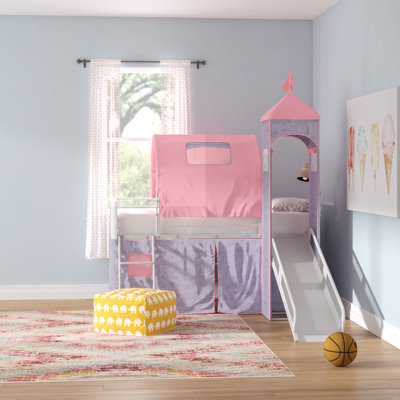 Lit simple mezzanine bas Braylee