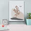 «Epic Graffiti» Abstract Minimal Lemon Tree »par Sabrina Balbuena, art mural sur toile, 12 po x 16 po-117453438