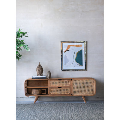TV Stand, Teak Cabinet