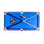 Table de billard / billard pliante 48 po Rack Leo-52971415