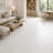 Peel and Stick PVC Floor Tiles, White Marble Pattern