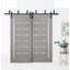 Dalle de porte standard en bois manufacturé Quadro-55746566