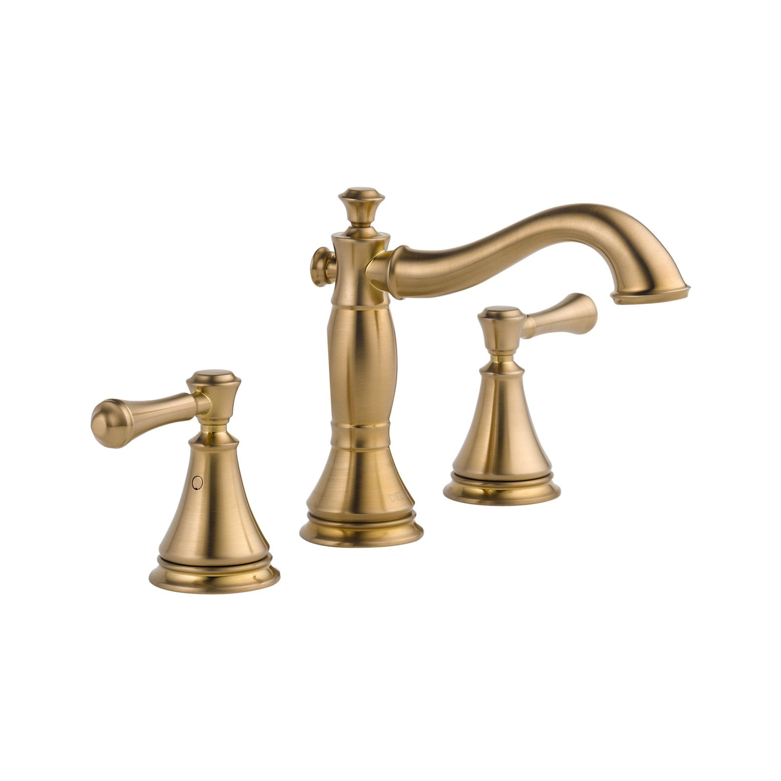 Cassidy™ Widespread Bathroom Faucet with Drain, Brilliance Champagne Bronze