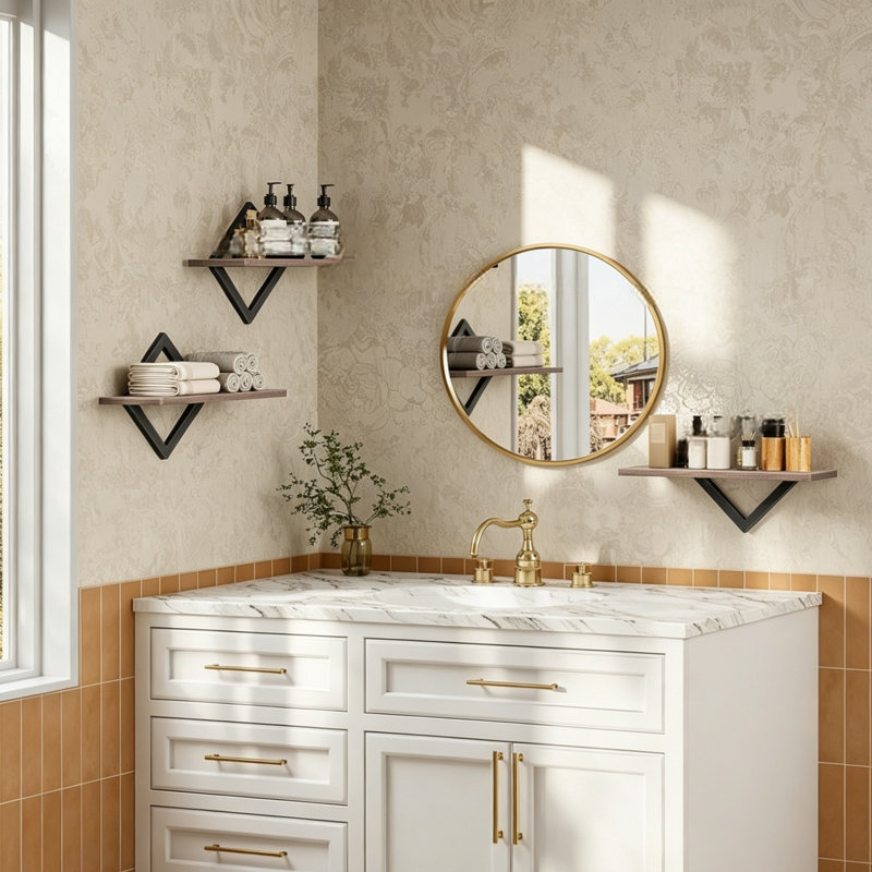 Wood Accent Shelf