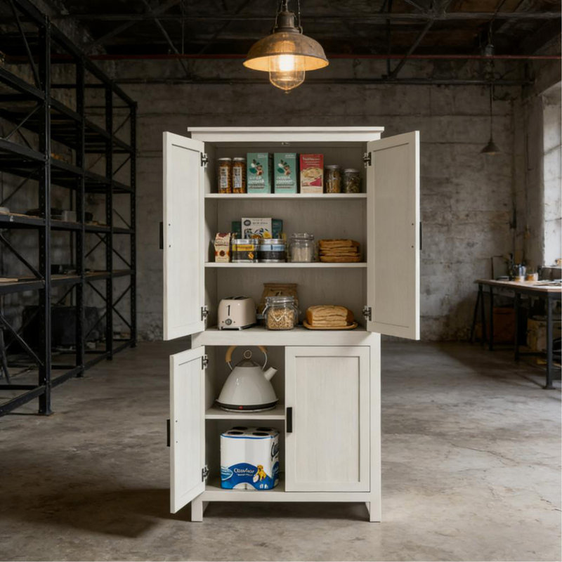 Armoire de rangement spacieuse et autoportante, garde-manger, pour la maison