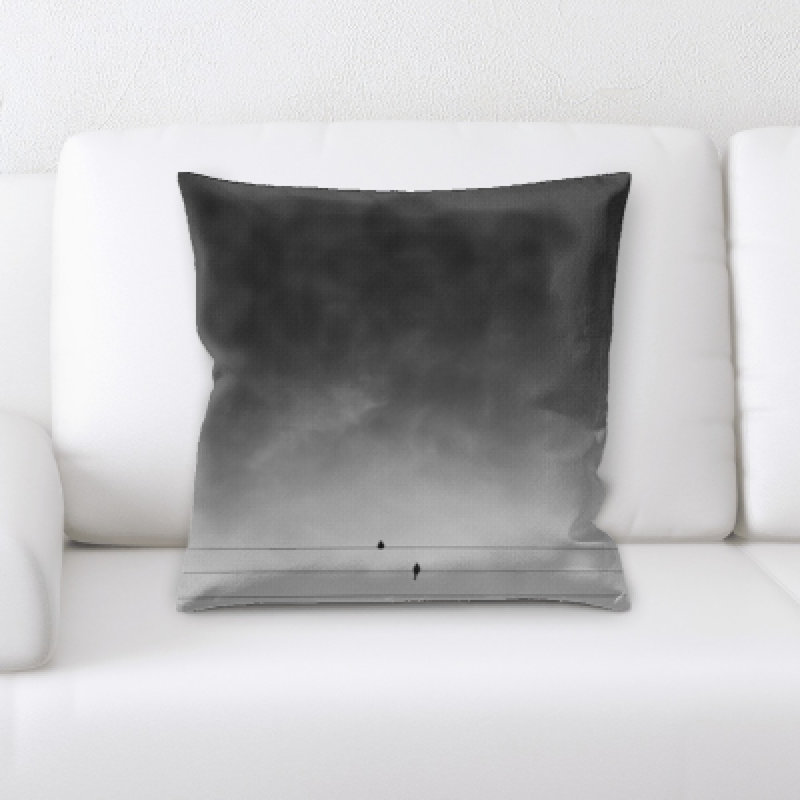 Microsuede Throw Pillow