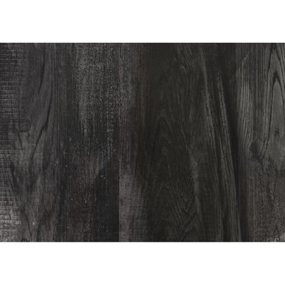 Table en métal noir pour chambre à coucher - Stratifié contemporain avec style contemporain,